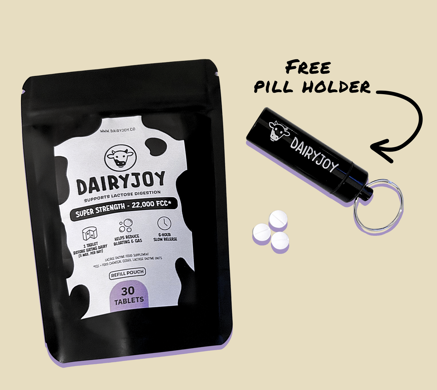 30 DairyJoy Tablets